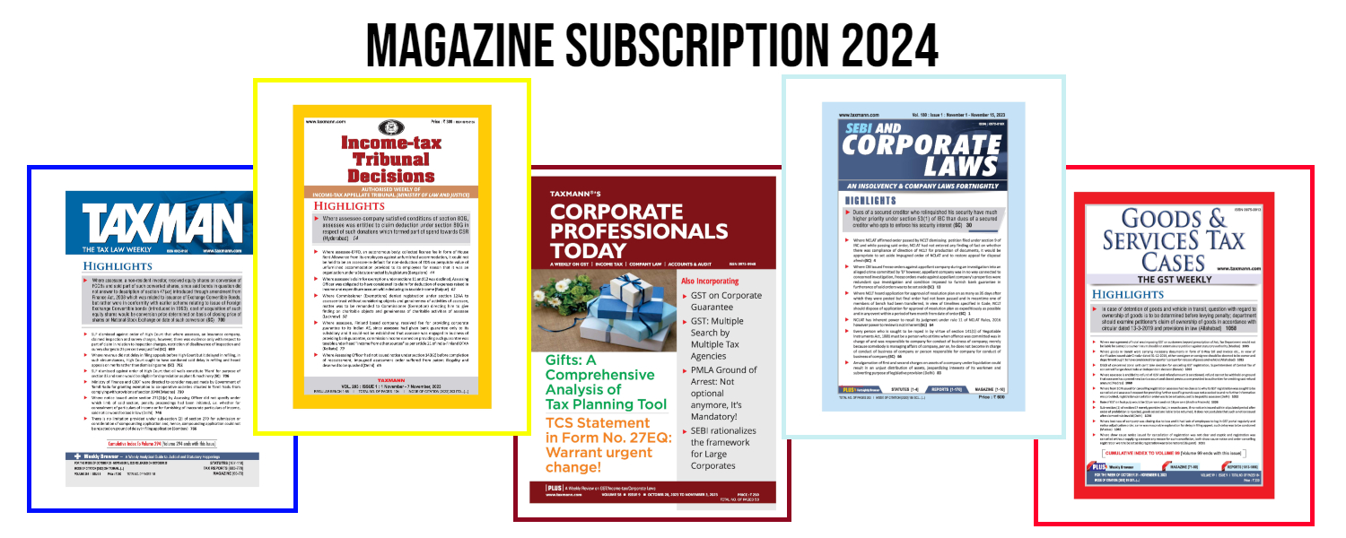 Magazine Subscription 2024-25